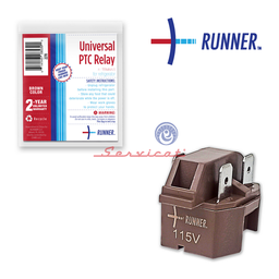 RELÉ PTC - 4 PINES RUNNER REFRIGERADORA TODAS LAS MARCAS