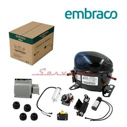 COMPRESOR 1/3+HP - R134A - LBP/MBP ORIGINAL REFRIGERADORA TODAS LAS MARCAS