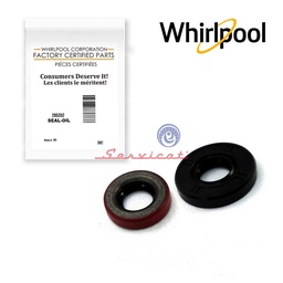 KIT RETENEDORES ACEITE LAVADORA WHIRLPOOL