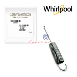 RESORTE DE SUSPENSIÓN DE TINA 28 ESPIRAS - LONG: 16CM ORIGINAL LAVADORA WHIRLPOOL