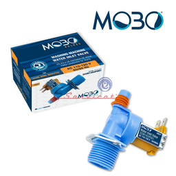 ELECTROVÁLVULA 1 SOLENOIDE - 110V A 120V MOBO LAVADORA HACEB - MABE - WHIRLPOOL - RCA
