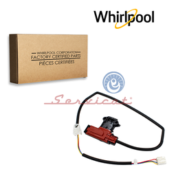 SEGURO DE PUERTA ELÉCTRICO 4 PINES - 120V ORIGINAL LAVADORA WHIRLPOOL