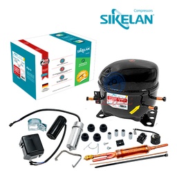 COMPRESOR 1/5HP - R134A - LBP ORIGINAL SIKELAN REFRIGERADORA TODAS LAS MARCAS