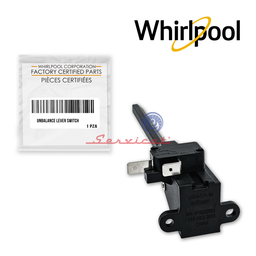 INTERRUPTOR DE BALANCEO ELÉCTRICO 2 PINES - 120V ORIGINAL LAVADORA WHIRLPOOL