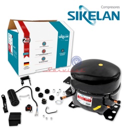 COMPRESOR 3/8HP - R134A - MBP/HBP ORIGINAL SIKELAN REFRIGERACION COMERCIAL TODAS LAS MARCAS