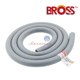 RUBATEX 1/4"X1/4"X2.0M BROSS AIRE ACONDICIONADO TODAS LAS MARCAS