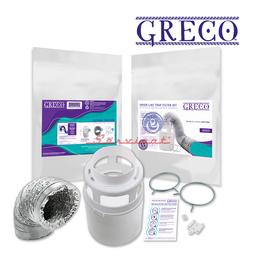 KIT FILTRO ATRAPA PELUSAS GRECO SECADORA TODAS LAS MARCAS