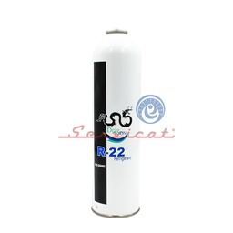 POTE DE GAS REFRIGERANTE R22 - 800GR REFRIGERACIÓN COMERCIAL TODAS LAS MARCAS