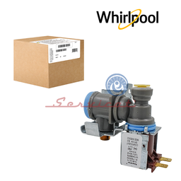 ELECTROVÁLVULA ICE MAKER 1 SOLENOIDE - 120V ORIGINAL REFRIGERADORA WHIRLPOOL