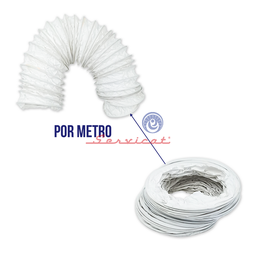 DUCTO DE DESFOGUE 1M SECADORA TODAS LAS MARCAS