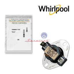 TERMOSTATO LIMITADOR DE TEMPERATURA L155-25F A 120V ORIGINAL SECADORA WHIRLPOOL